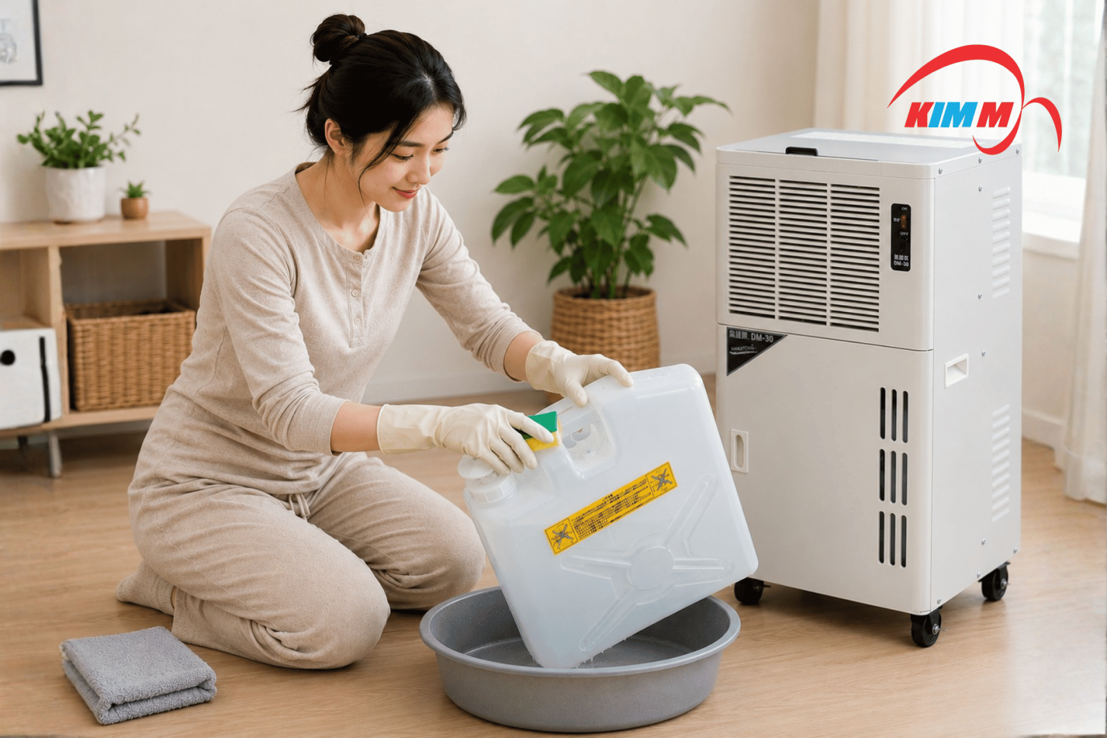 vệ sinh máy hút ẩm